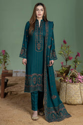 Premium Lawn - 3 Piece Unstitched Emb. Suit