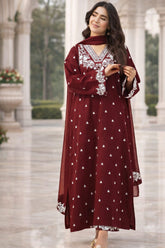 Premium Lawn - 3 Piece Unstitched Emb. Suit