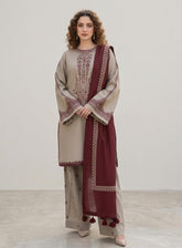 Premium Lawn - 3 Piece Unstitched Emb. Suit