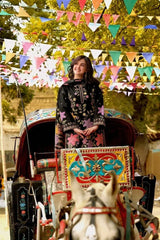 Premium Lawn - 3 Piece Unstitched Emb. Suit - D2