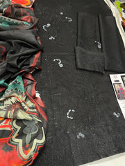 Premium Lawn - 3 Piece Unstitched Emb. Suit