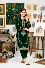 Premium Lawn - 3 Piece Unstitched Emb. Suit