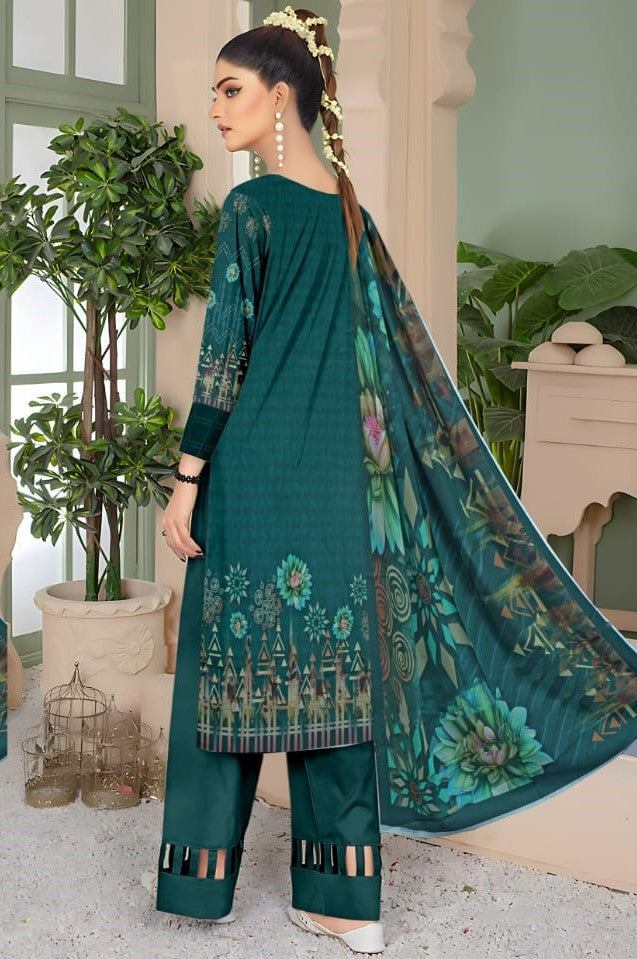 Premium Lawn - 3 Piece Unstitched Printed Suit