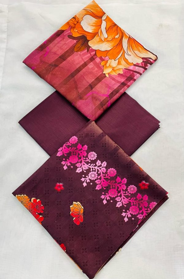Premium Lawn - 3 Piece Unstitched Printed Suit