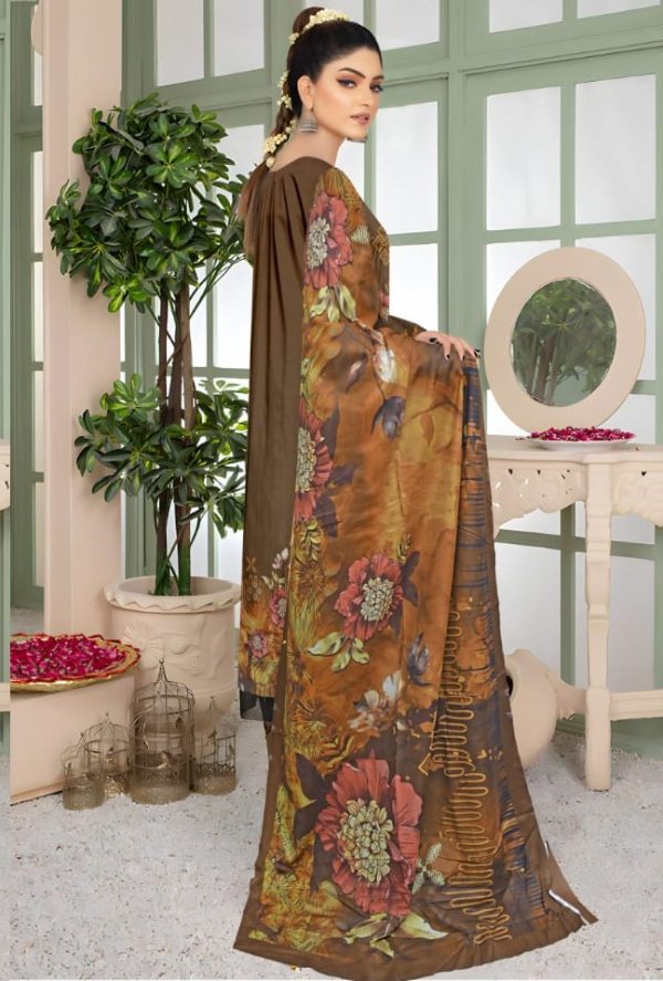 Premium Lawn - 3 Piece Unstitched Printed Suit