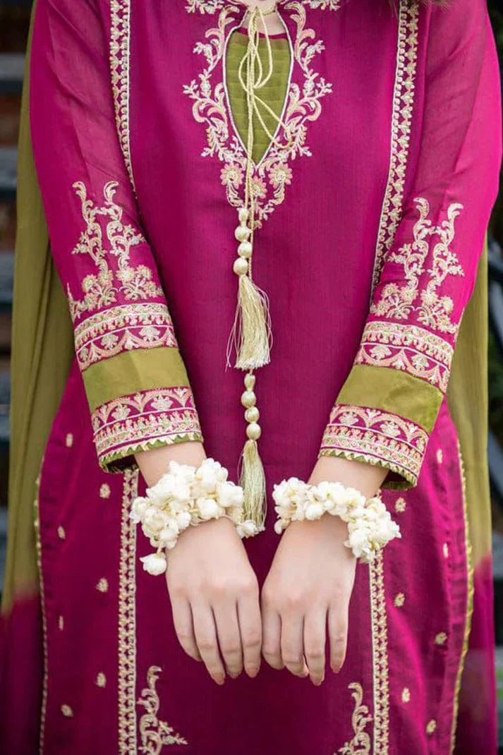 Premium Lawn - 3 Piece Unstitched Emb. Suit