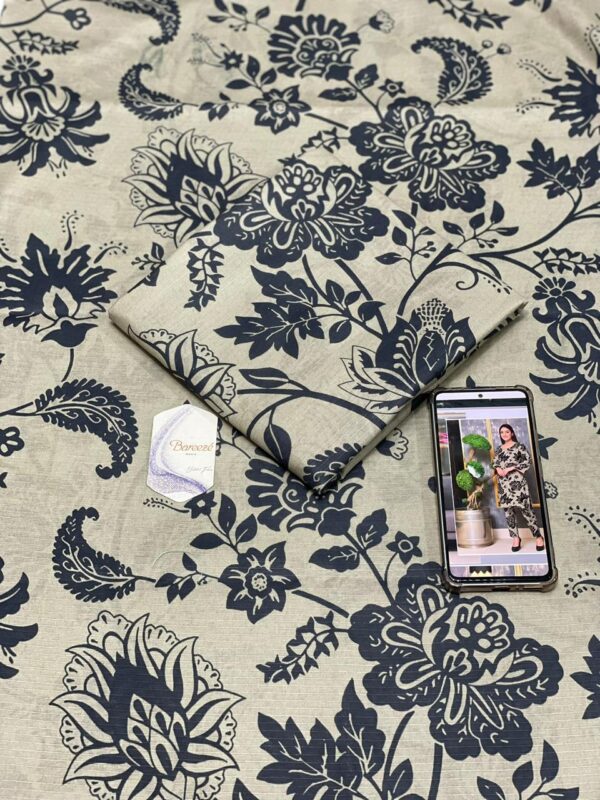 Bana Dora Lawn - 2 Piece Unstitched Printed Suit