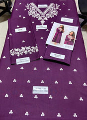 Premium Lawn - 3 Piece Unstitched Emb. Suit