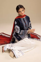 Premium Lawn - 3 Piece Unstitched Emb. Suit