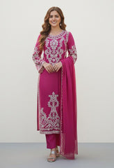 Premium Lawn - 3 Piece Unstitched Emb. Suit