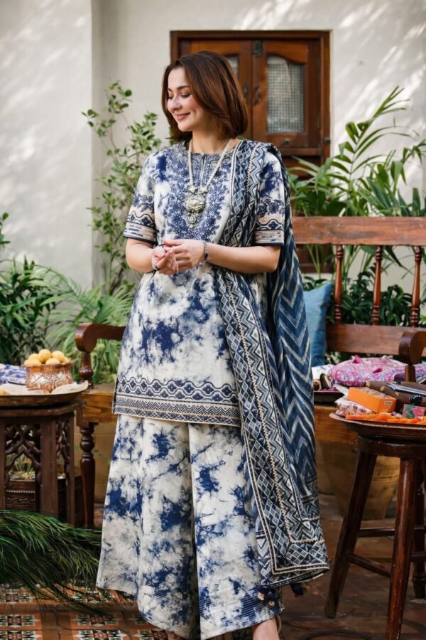 Premium Lawn - 3 Piece Unstitched Printed Suit
