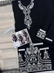 Premium Lawn - 3 Piece Unstitched Emb. Suit