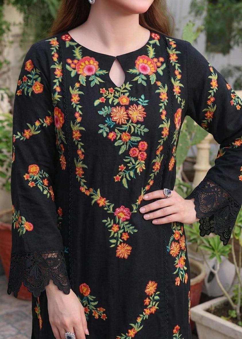 Premium Lawn - 3 Piece Unstitched Emb. Suit