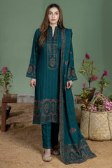 Premium Lawn - 3 Piece Unstitched Emb. Suit