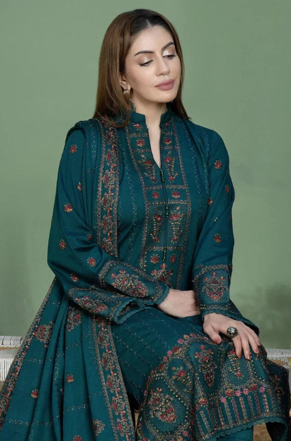 Premium Lawn - 3 Piece Unstitched Emb. Suit