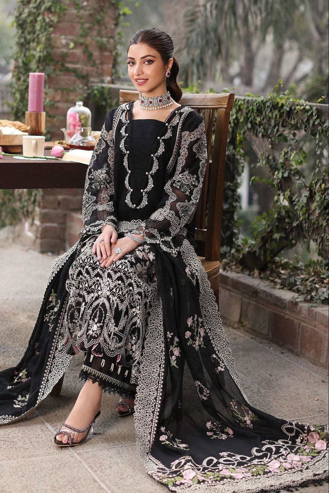 Lawn - 3 Piece Unstitched Emb. Suit