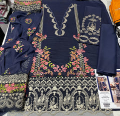 Lawn - 3 Piece Unstitched Emb. Suit