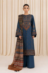 Premium Lawn - 3 Piece Unstitched Emb. Suit
