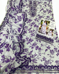Premium Lawn - 3 Piece Unstitched Emb. Suit