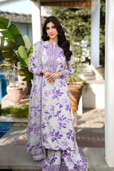 Premium Lawn - 3 Piece Unstitched Emb. Suit
