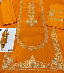 Premium Lawn - 3 Piece Unstitched Emb. Suit