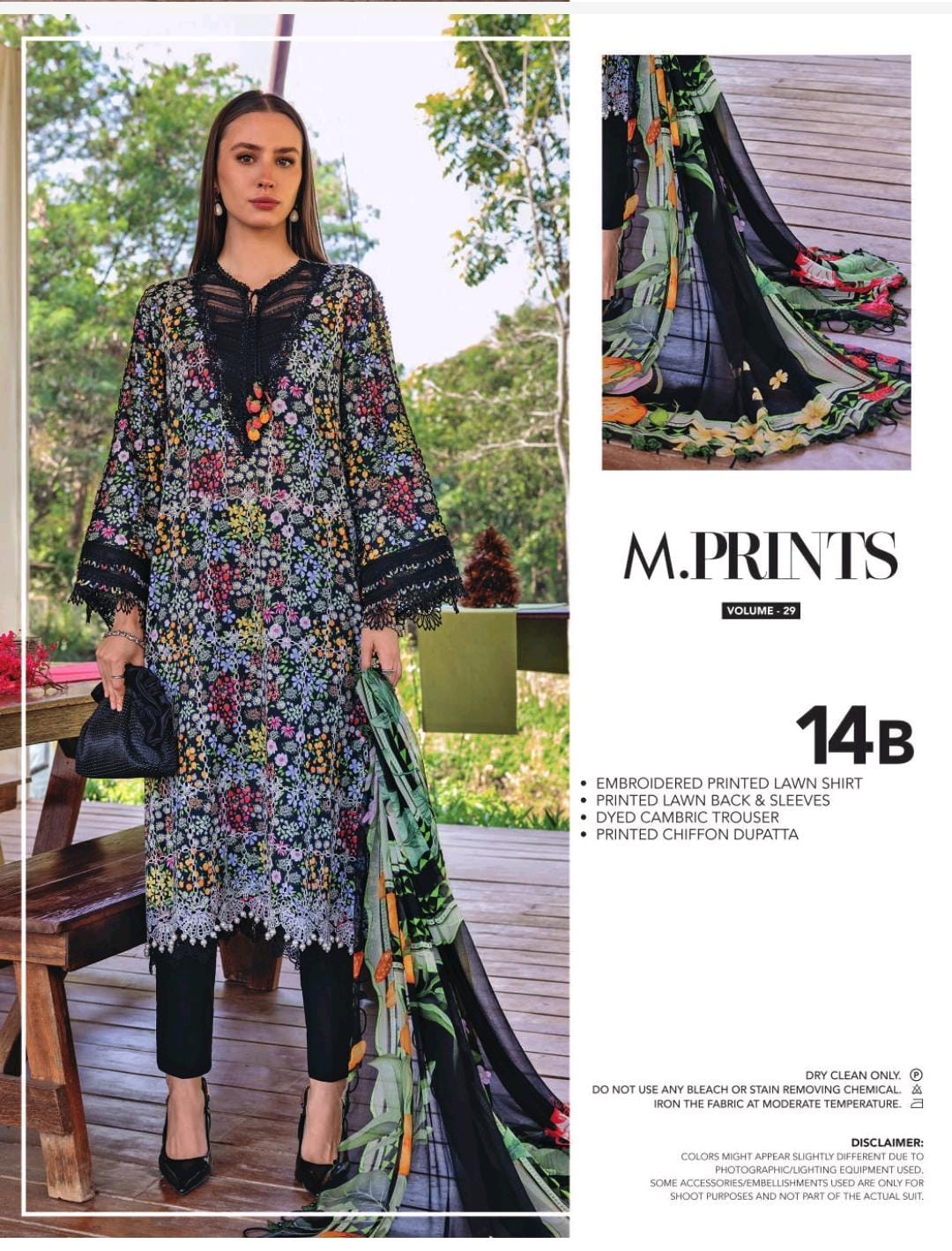 Premium Lawn - 3 Piece Unstitched Printed Suit