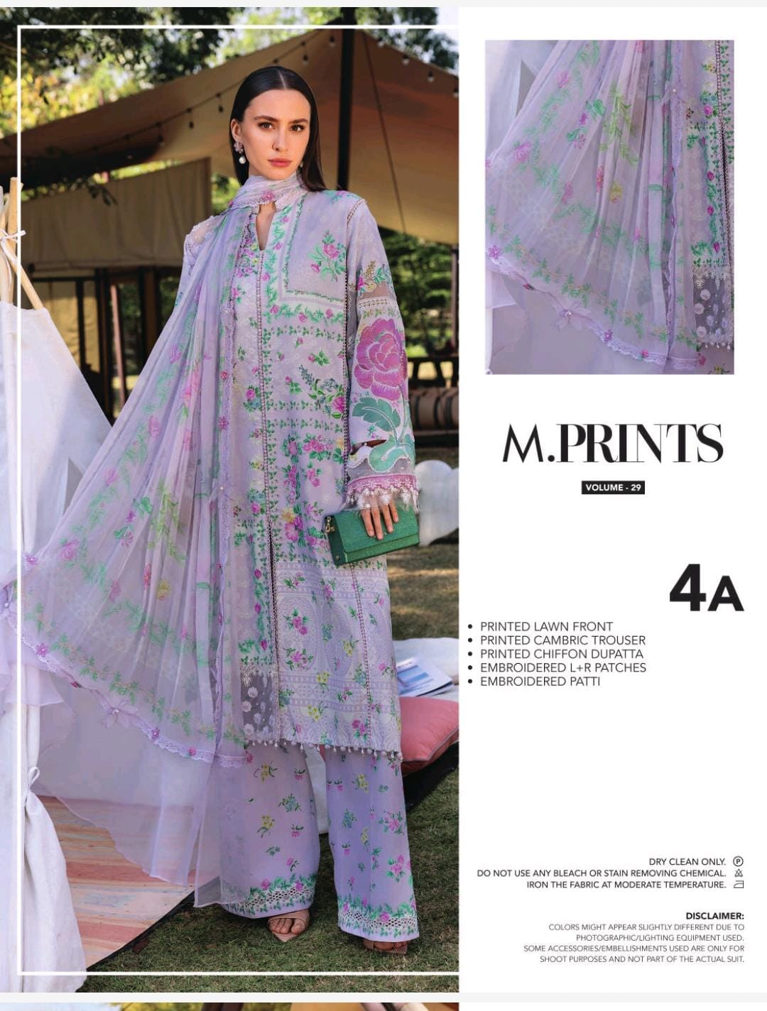 Premium Lawn - 3 Piece Unstitched Printed Suit
