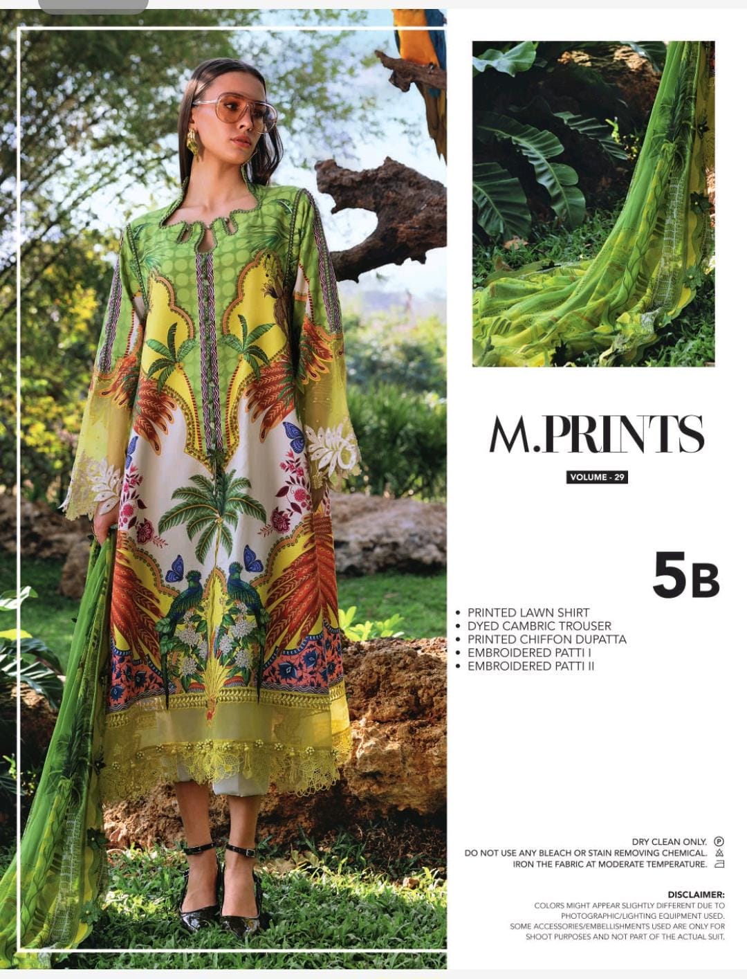 Premium Lawn - 3 Piece Unstitched Printed Suit