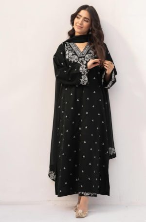 D-6064 Fine Quality Lawn 3Pc Unstitched