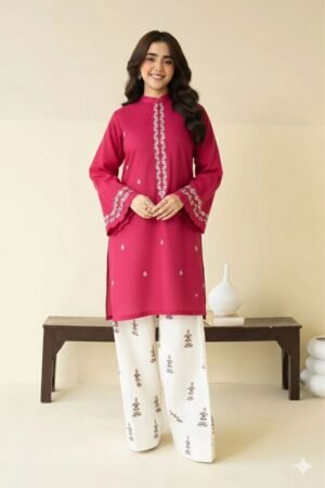 D-6068 Fine Quality Lawn 2 Pc Unstitched