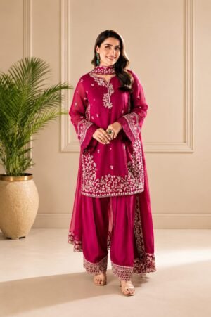 D-6062 Fine Quality Lawn 3 Pc Unstitched