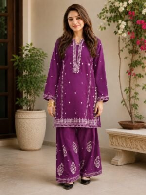 D-1854 Fine Quality Lawn 2-Pc Unstitched